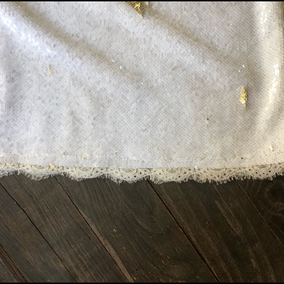 Free People Seeing Double Sequin Slip Dress - Picture 3 of 8